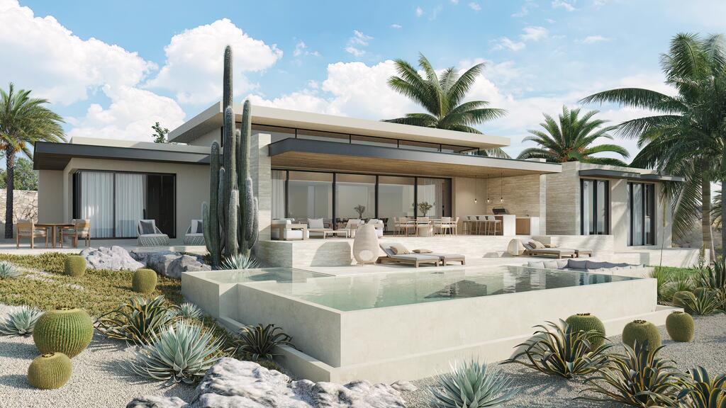 Cabo Luxury Legacy Founders Estates Introducing an extraordinary pre-construction opportunity in the prestigious Legacy Estates, Diamante Cabo San Lucas' most exclusive enclave. This 7-bedroom estate spans 9,500 sq.ft. of meticulously designed living space, complemented by 4,300 sq.ft. of expansive outdoor living areas, all poised to deliver the ultimate in luxury coastal living. Perched at the highest elevation within Diamante, this homesite is one of only ten private estates, offering uninterrupted, panoramic for sale