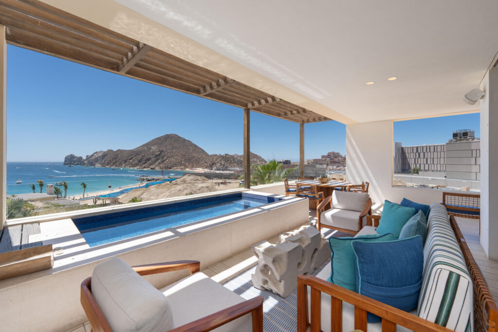 Cabo Luxury Hacienda Csl Situated in the heart of Cabo, this is a rare opportunity to acquire one of only four 4-bedroom residences of this floor plan on Médano Beach. Set within the oceanfront community of 1 Homes Cabo at Hacienda Beach Club & Residences Phase II, offers breathtaking ocean – 1 Homes Cabo, Cabo San Lucas, Cabo San Lucas, BS