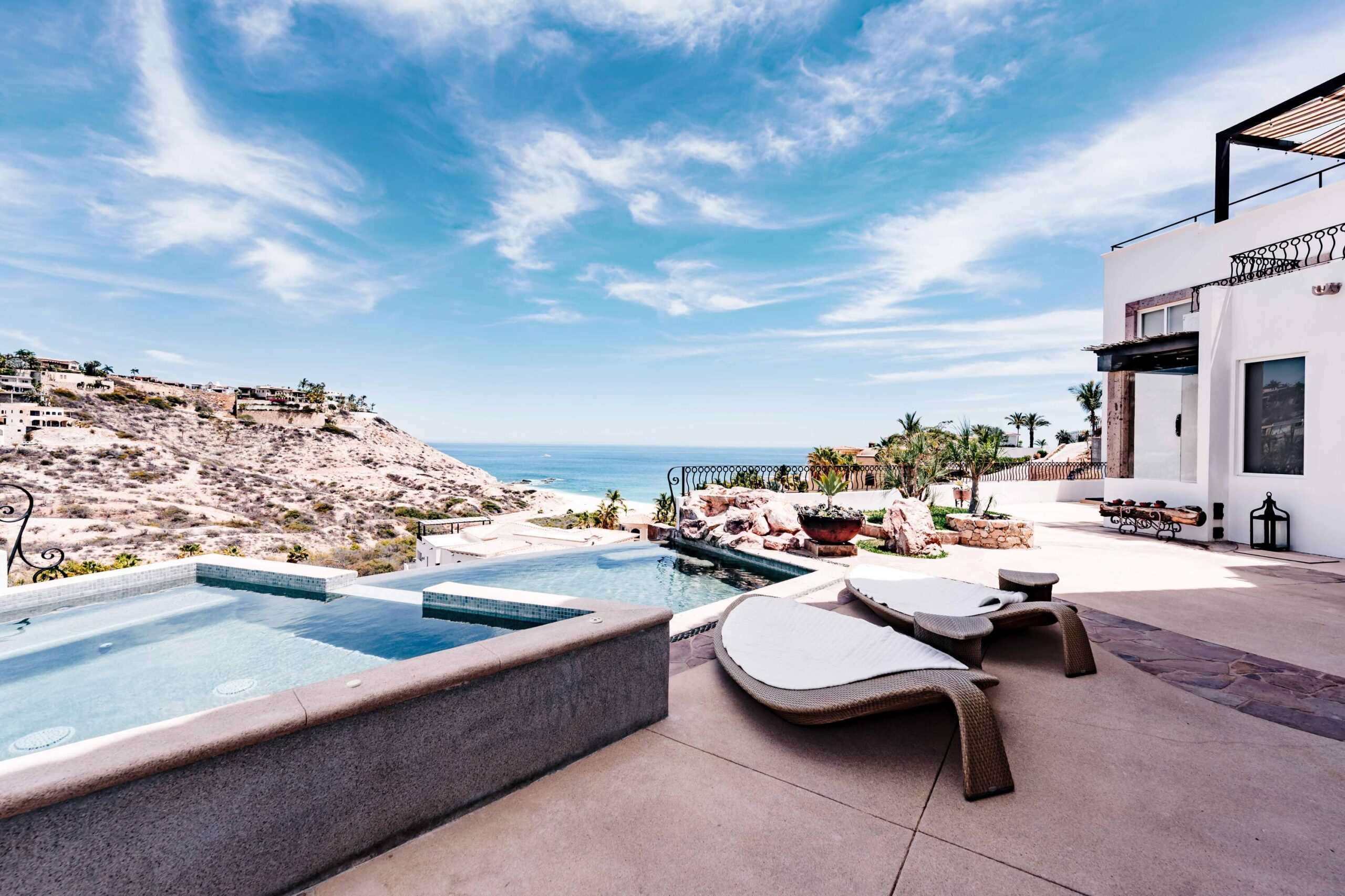 Cabo Luxury Pescadero Own a permanent seat inside one of the world's most awarded wellness destinations.Located within the exclusive Paradero Hotel Todos Santos part of Leading Hotels of the World, in the heart of El Pescadero, this extraordinary 4-bedroom villa is the only real definition of luxury living in Todos Santos. These branded residences offer more than 300 square meters of beautifully designed interior living space, blending brutalist contemporary architecture with the raw beauty of the desert landscape, creating a seamless indoor-outdoor experience unlike anything else in the Baja.Designed with the same philosophy that made Paradero internationally recognized for its architecture, wellness experiences, and Michelin-recognized hospitality, this fully furnished villa combines privacy, design, and effortless resort living. The home features expansive social areas, spacious bedroom suites, custom-crafted Mexican furnishings, and an atmosphere that embraces natural light, tranquility, and connection with the surrounding environment.In the middle of the masterplan, the residence owners will enjoy the Longevity center, which is the community's vibrant social hub, centrally located within Paradero Homes. Built around four pillars: Healthy Culinary Culture, Mind and Body, Movement, and Human Connections. The Clubhouse features a family-friendly food market and cafeteria, a one-of-a-kind spa with unseen architecture, the most thoughtful Human Performance (fitness) center program, and versatile indoor-outdoor recreation spaces. The Clubhouse will also feature a private music space, where homeowners can find inspiration and creation, free from the noise of the outside world.Owners also enjoy access to the world-class amenities of Paradero, including the iconic infinity pool, spa and wellness experiences, farm-to-table dining, yoga, hiking, curated outdoor adventures, and concierge-style services that have positioned the property among the most sought-after luxury destinations in Baja California Sur.Perfectly located between Todos Santos and the Pacific coastline, this villa offers a rare opportunity to own a design-forward residence inside one of the most unique hospitality concepts in Mexico. Whether used as a private retreat, investment property, or lifestyle purchase, Paradero Residences delivers a level of exclusivity, architecture, and experience that is truly unmatched in the area.Paradero Residences are located a short drive away from the wild and swimmable beach of Las Palmas, the surf break of San Pedrito and Cerritos Beach, as well as 10 minutes away from downtown Todos Santos and 1 hour drive to the International Airport of San Jose Del Cabo. for sale