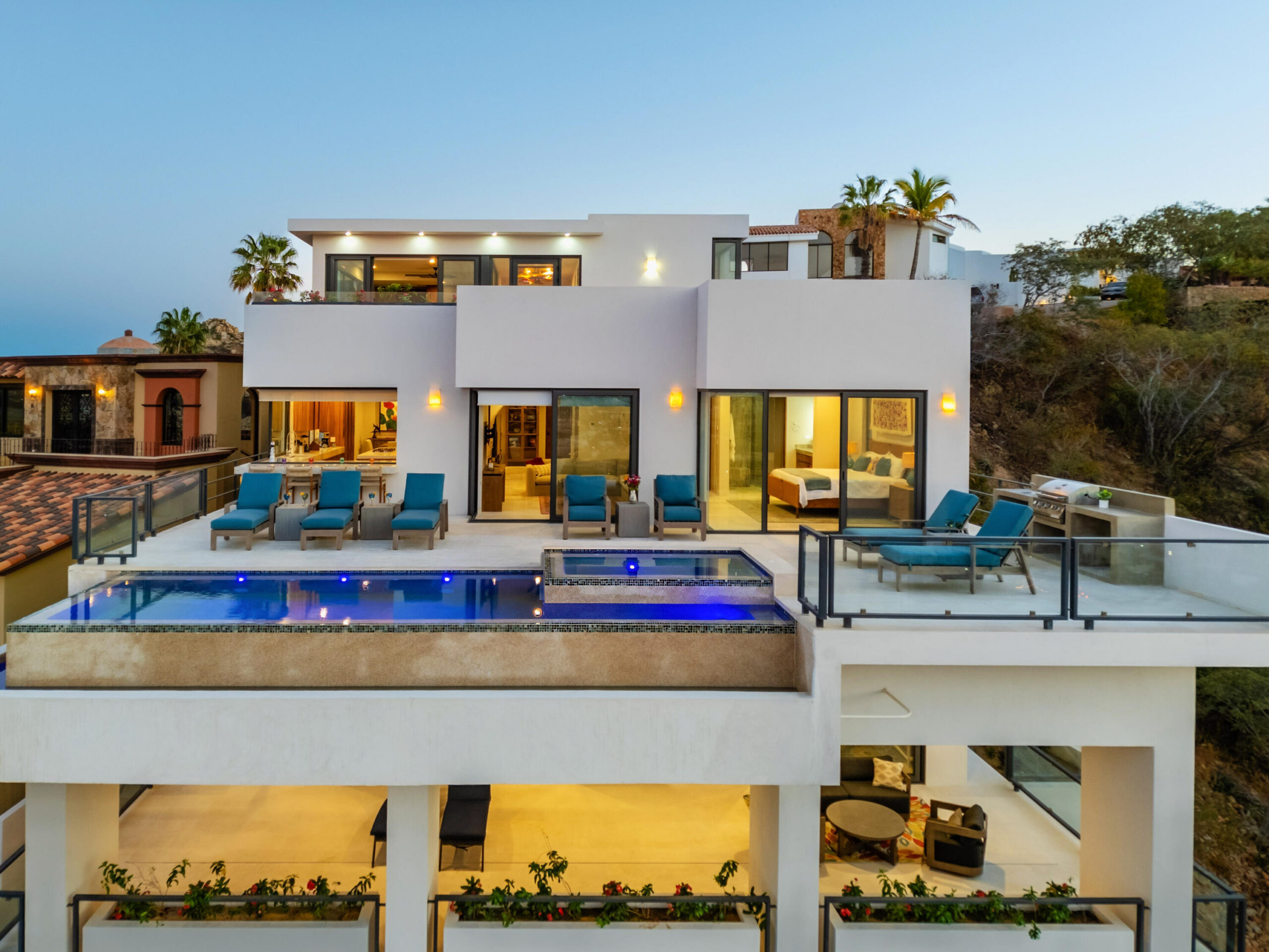 Cabo Luxury Pedregal Csl Perched high above the Pacific on the iconic cliffs of Pedregal, Casa Q is a rare opportunity to own one of Los Cabos' most spectacular for sale