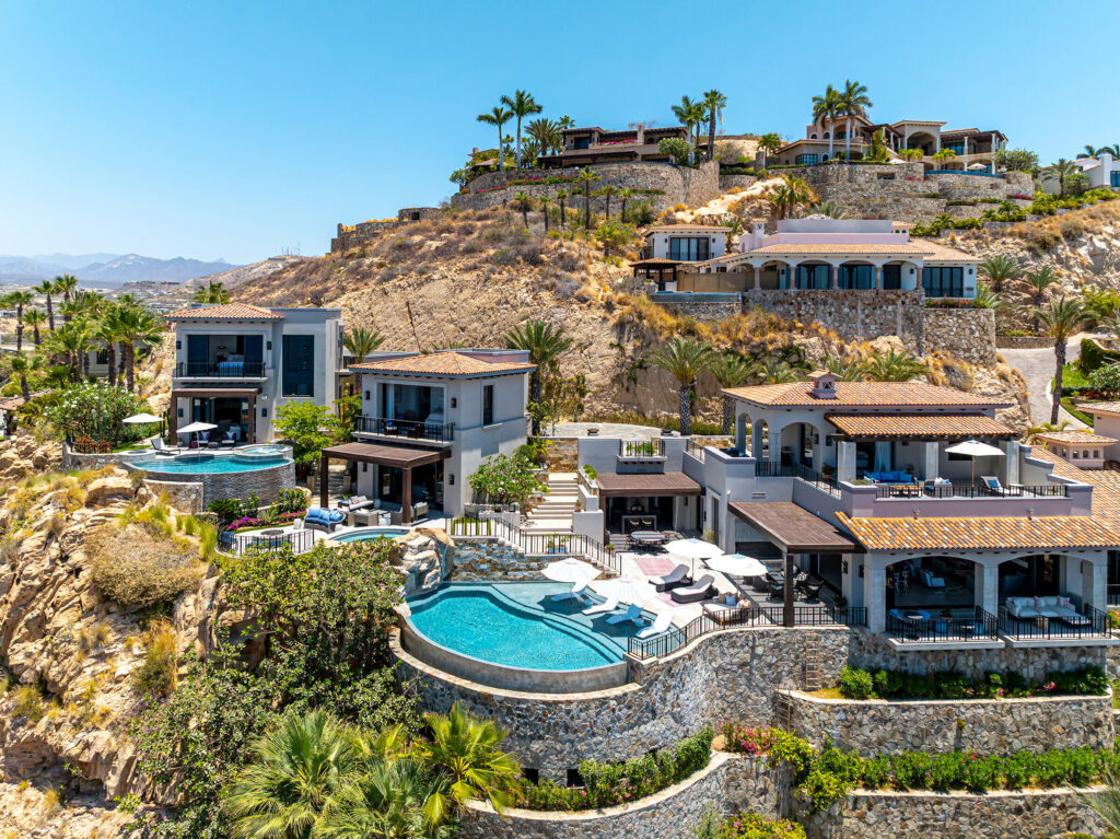 Cabo Luxury Palmilla Estates Nestled within the prestigious Palmilla community, this stunning 5-bedroom home offers the perfect blend of luxury and family-friendly comfort. Overlooking the pristine Arroyo 7 fairway of the renowned Palmilla golf course, the property boasts breathtaking ocean and golf course for sale
