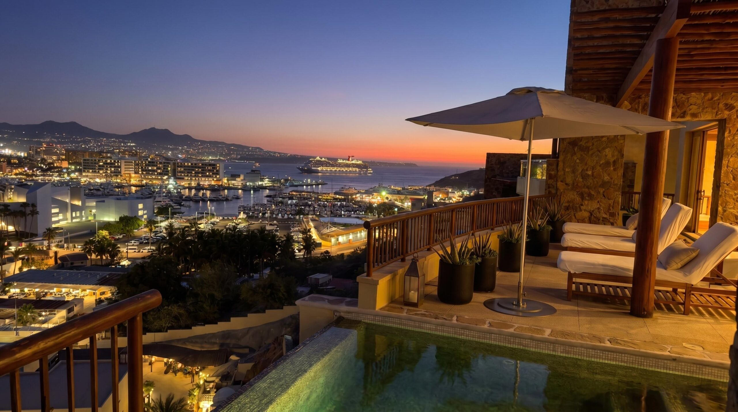 Cabo Luxury Cove Club Casa SerenaAn architectural marvel that seamlessly blends the wonder of the Baja with the beauty and serenity of the Mar de Cortez. Thoughtful sight lines frame beautiful vistas from every room making the home feel like you're living in a resort and private estate at the same time. Designed as a retreat for family and friends by one of the most recognized and renowned architects in Mexico, Jacinto Avalos, Casa Serena blends the attention to detail and fine Mexican craftsmanship appropriately honoring its iconic location. Maintained with an open check book and live in staff, this ocean front masterpiece is now ready for the next fortunate family to make memories and leave their own legacy at Casa Serena. for sale