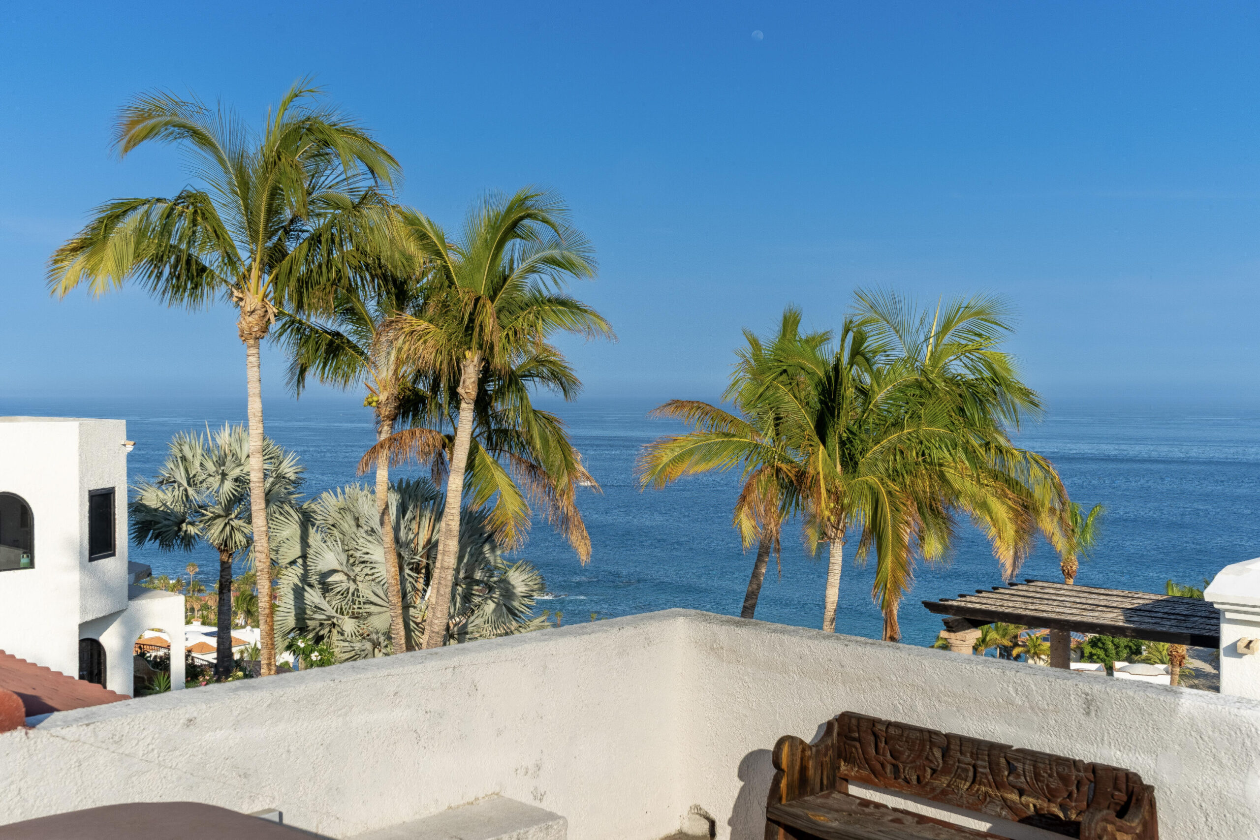 Cabo Luxury Migaloo Designed with avant-garde Mexican architecture and infused with a boho-chic flair, Migaloo 6 is a three- story home crafted for seamless indoor-outdoor living. The top floor offers breathtaking panoramic for sale