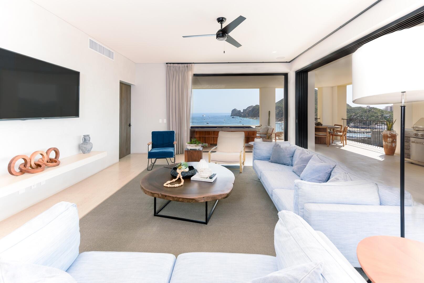 Cabo Luxury Las Ventanas Luxurious 3-bedroom, 3.5-bath residence at Las Ventanas al Paraíso, A Rosewood Resort. This tranquil retreat features an expansive ocean- for sale