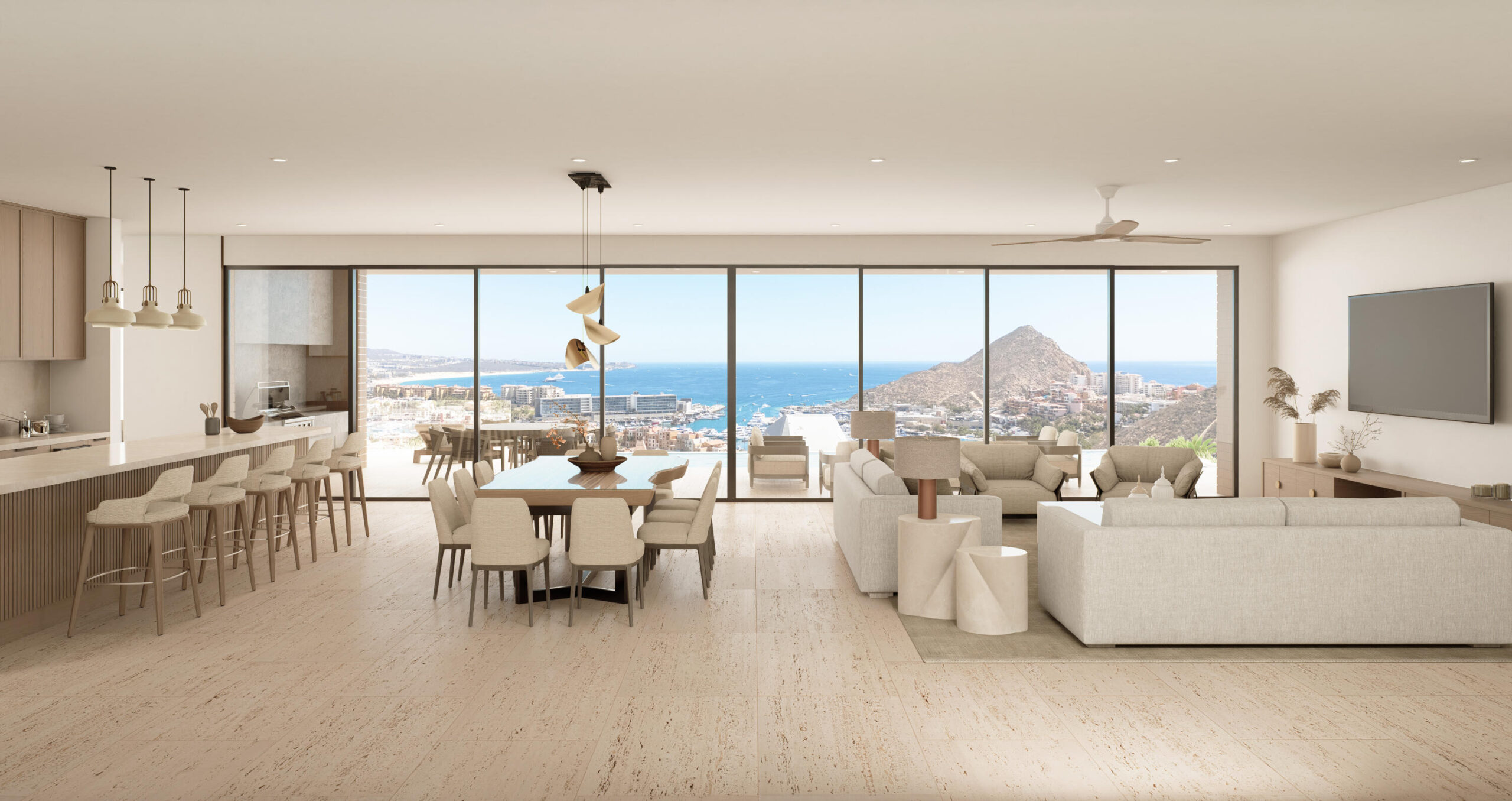Cabo Luxury Pedregal Csl Open concept design with unobstructed – Pedregal de Cabo San Lucas, Cabo San Lucas, BS