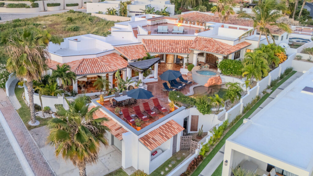 Cabo Luxury Brisas Discover Naah Payil, an exceptional estate where the warmth of a Contemporary Mexican Hacienda blends seamlessly with the relaxed sophistication of coastal living. Located within one of Los Cabos' most exclusive and secure communities, this architectural masterpiece was custom-designed by MCA, led by renowned architect Antonio Carrera. Thoughtfully enhanced in 2015 and again in 2025, the residence beautifully balances timeless character with today's highest standards of comfort and design. At the heart of the home, a central courtyard anchored by a signature tree creates a tranquil gathering space filled with natural light. The home's thoughtful design embraces effortless indoor-outdoor living. Open the grand living room doors, and refreshing ocean breezes naturally flow throughout the residence, creating a comfortable and inviting atmosphere – Salty's Beach House, Pacific, Pacific, BS